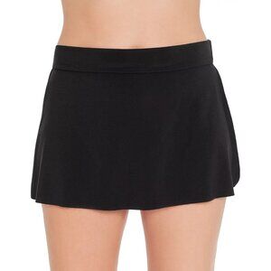 Magicsuit Women's Size 8 Slimming Black Tennis Swim Skirt Skort Bottom NWT